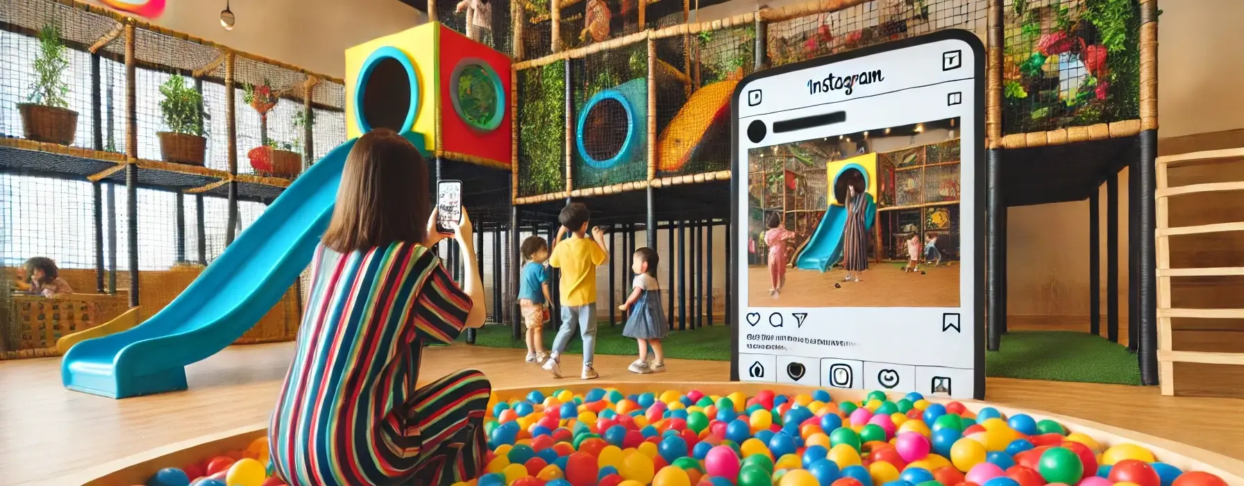 Influencer-Kooperation mit dem Kindercafé Spielzimmer