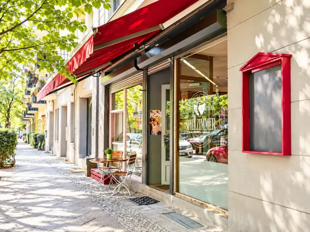 Kindercafé Spielzimmer in der Schliemannstraße in Berlin-Prenzlauer Berg
