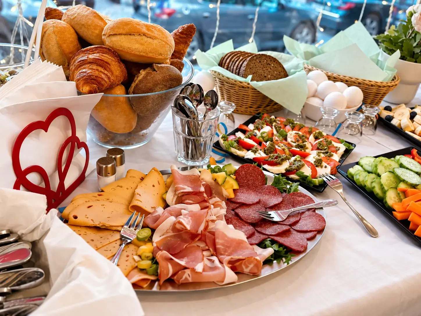 Buffet zum Runden Geburtstag